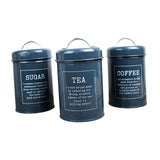 Maxbell 3x Kitchen Canisters with Lids Airtight Coffee Container for Dorm Livingroom