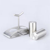 Maxbell 2x Stainless Steel Kitchen Utensil Seasoning Dispenser for Table BBQ Cooking