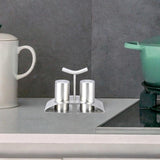 Maxbell 2x Stainless Steel Kitchen Utensil Seasoning Dispenser for Table BBQ Cooking