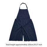 Maxbell Split Leg Apron for Women Lightweight Pottery Apron for Clay Artists Potters