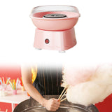 Maxbell Cotton Sugar Machine for Kids DIY with Spoon for Household Carnival Festival Pink