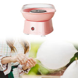 Maxbell Cotton Sugar Machine for Kids DIY with Spoon for Household Carnival Festival Pink