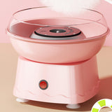 Maxbell Cotton Sugar Machine for Kids DIY with Spoon for Household Carnival Festival Pink
