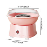 Maxbell Cotton Sugar Machine for Kids DIY with Spoon for Household Carnival Festival Pink