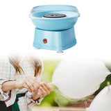 Maxbell Cotton Sugar Machine for Kids DIY with Spoon for Household Carnival Festival blue