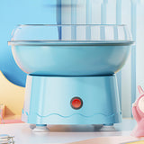 Maxbell Cotton Sugar Machine for Kids DIY with Spoon for Household Carnival Festival blue