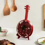 Maxbell Serving Plate Multipurpose Beef Plate Dinner Plate for Beef Meats Vegetables Red