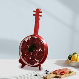 Maxbell Serving Plate Multipurpose Beef Plate Dinner Plate for Beef Meats Vegetables Red