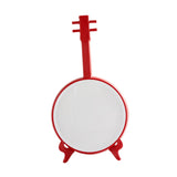 Maxbell Serving Plate Multipurpose Beef Plate Dinner Plate for Beef Meats Vegetables Red
