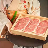 Maxbell Wood Serving Tray Rectangular Sashimi Tray for Hotels Wedding Buffet L
