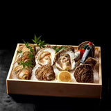 Maxbell Wood Serving Tray Rectangular Sashimi Tray for Hotels Wedding Buffet L