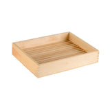 Maxbell Wood Serving Tray Rectangular Sashimi Tray for Hotels Wedding Buffet S