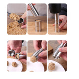 Maxbell Manual Meatball Maker Easy Clean Tangyuan Filling Maker for BBQ Kitchen Home 8.5cmx3.5cm