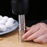 Maxbell Manual Meatball Maker Easy Clean Tangyuan Filling Maker for BBQ Kitchen Home 8.5cmx3.5cm