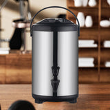 Maxbell Soup Pot Stainless Steel Insulated Barrel for Family Gatherings Home Coffee 4L