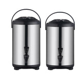 Maxbell Soup Pot Stainless Steel Insulated Barrel for Family Gatherings Home Coffee 4L