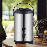 Maxbell Soup Pot Stainless Steel Insulated Barrel for Family Gatherings Home Coffee 6L
