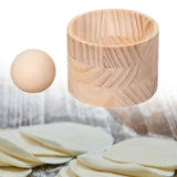 Maxbell Dumpling Press Tool Qingming Ball Skin Maker for Household Picnic Event
