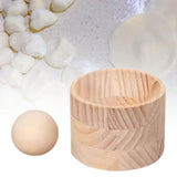 Maxbell Dumpling Press Tool Qingming Ball Skin Maker for Household Picnic Event