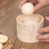 Maxbell Dumpling Press Tool Qingming Ball Skin Maker for Household Picnic Event