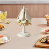 Maxbell 3 Pieces Tree Shape Trivets Set Coaster Nonslip for Pans Hot Pots Hot Dishes Round