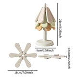 Maxbell 3 Pieces Tree Shape Trivets Set Coaster Nonslip for Pans Hot Pots Hot Dishes Round