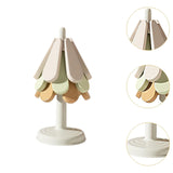 Maxbell 3 Pieces Tree Shape Trivets Set Coaster Nonslip for Pans Hot Pots Hot Dishes Round