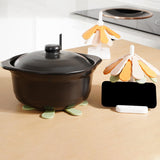 Maxbell Tree Coasters with Holder Foldable Hot Pot Holders for Hot Dishes Bowls Home