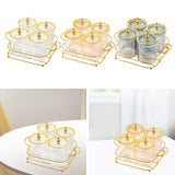 Maxbell Dried Fruit Tray Dustproof Sealed Container for Dining Room Home Living Room clear