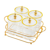 Maxbell Dried Fruit Tray Dustproof Sealed Container for Dining Room Home Living Room clear