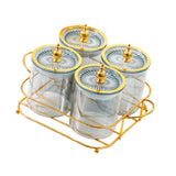 Maxbell Dried Fruit Tray Dustproof Sealed Container for Dining Room Home Living Room grey