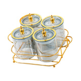 Maxbell Dried Fruit Tray Dustproof Sealed Container for Dining Room Home Living Room grey