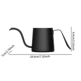 Maxbell Pour over Coffee Kettle Tea Pot Gooseneck Kettle for Home Coffee Lovers Gift Black