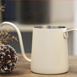 Maxbell Pour over Coffee Kettle Tea Pot Gooseneck Kettle for Home Coffee Lovers Gift White