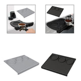 Maxbell Espresso Tamper Mat Silicone Soft Baristas Tool for Counter Coffee Bar Office grey