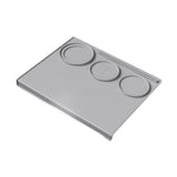 Maxbell Espresso Tamper Mat Silicone Soft Baristas Tool for Counter Coffee Bar Office grey