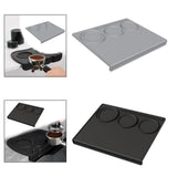 Maxbell Espresso Tamper Mat Silicone Soft Baristas Tool for Counter Coffee Bar Office grey