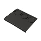 Maxbell Espresso Tamper Mat Silicone Soft Baristas Tool for Counter Coffee Bar Office black