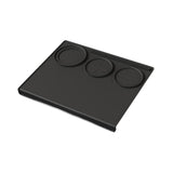 Maxbell Espresso Tamper Mat Silicone Soft Baristas Tool for Counter Coffee Bar Office black