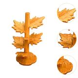 Maxbell 6 Pieces Fall Leaves Coasters Table Coaster for Restaurant Fridge Dinnerware tree shaped L