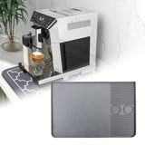 Maxbell Silicone Coffee Mat Multipurpose Anti Slip Coffee Maker Mat for Cafe Cabinet Gray