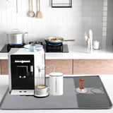 Maxbell Silicone Coffee Mat Multipurpose Anti Slip Coffee Maker Mat for Cafe Cabinet Gray