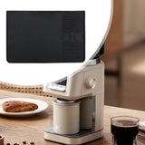 Maxbell Silicone Coffee Mat Multipurpose Anti Slip Coffee Maker Mat for Cafe Cabinet Black