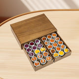 Maxbell Coffee Pod Storage Drawer Coffee Station Capsule Holder for Home Bar Counter