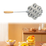 Maxbell 7 Holes Cupcake Maker Easy to Use for Home Use Pastry Pudding Commercial Use
