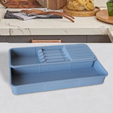 Maxbell Retractable Knife Organizer Versatile Kitchen Utensil Organizer for Home Use Grey