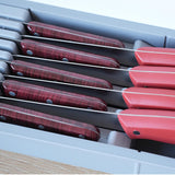 Maxbell Retractable Knife Organizer Versatile Kitchen Utensil Organizer for Home Use Grey
