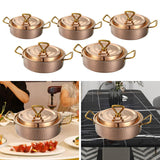Maxbell Stainless Steel Hot Pot Practical Induction Pan for Caterer Parties Home Use 20cm