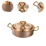 Maxbell Stainless Steel Hot Pot Practical Induction Pan for Caterer Parties Home Use 20cm