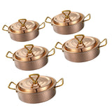 Maxbell Stainless Steel Hot Pot Practical Induction Pan for Caterer Parties Home Use 20cm